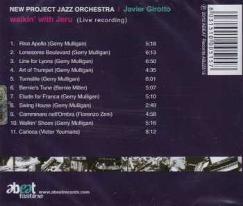 CD Javier Girotto: Walkin' with Jeru (Live recording)