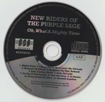 CD New Riders Of The Purple Sage: Oh, What A Mighty Time