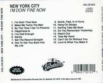 CD New York City: I'm Doin' Fine Now