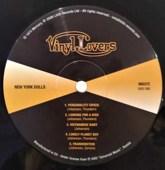 LP New York Dolls: New York Dolls