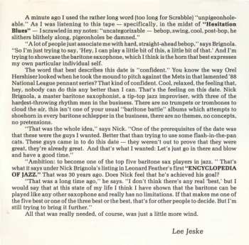 CD Nick Brignola: Raincheck