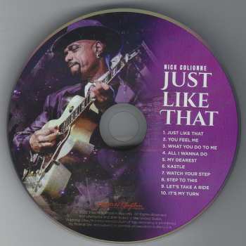 CD Nick Colionne: Just Like That