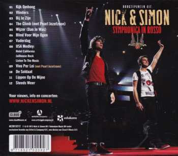 CD Nick & Simon: Hoogtepunten Uit Symphonica In Rosso