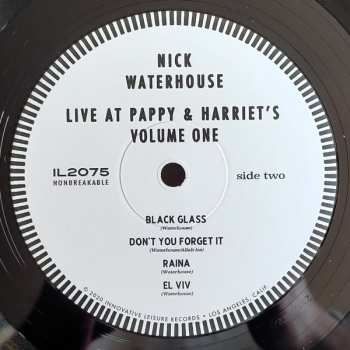 2LP Nick Waterhouse:        Live At Pappy & Harriet's: In Person From The High Desert - Vol. I & II LTD