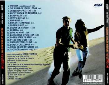 CD Nico Fidenco: Agente Logan Missione Ypotron (Original Motion Picture Soundtrack - Special Edition) LTD