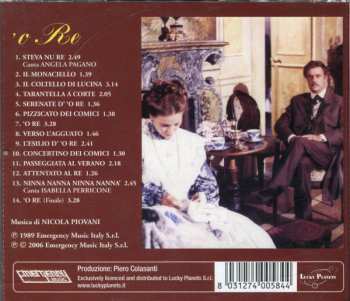 CD Nicola Piovani: 'O Re 