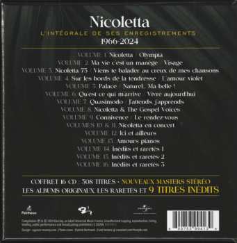 16CD/Zestaw pudełkowy Nicoletta: L'intégrale