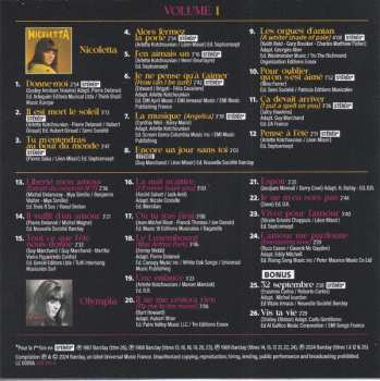 16CD/Zestaw pudełkowy Nicoletta: L'intégrale