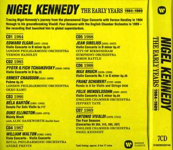 7CD/Zestaw pudełkowy Nigel Kennedy: The Early Years 1984-1989