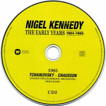 7CD/Zestaw pudełkowy Nigel Kennedy: The Early Years 1984-1989