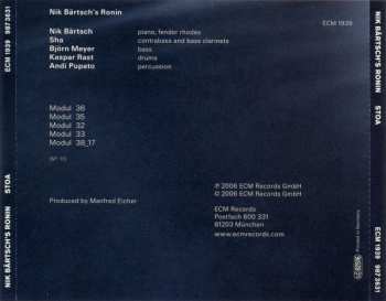 CD Nik Bärtsch's Ronin: Stoa