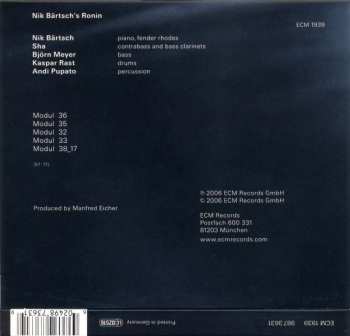 CD Nik Bärtsch's Ronin: Stoa