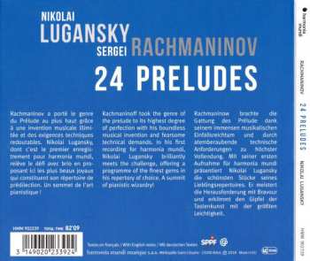 CD Sergei Vasilyevich Rachmaninoff: 24 Preludes