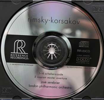 CD The London Philharmonic Orchestra: Scheherazade / Russian Easter Overture