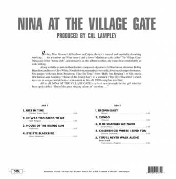 LP Nina Simone: At The Village Gate
