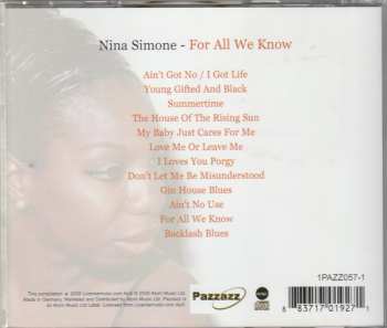 2CD/Zestaw pudełkowy Nina Simone: Black Swan