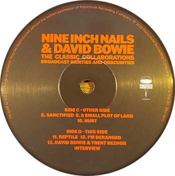 2LP David Bowie: The Classic Collaborations (Broadcast Rarities And Obscurities)