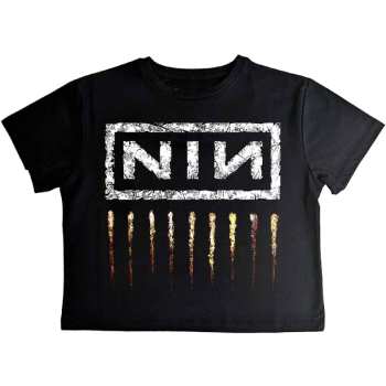 Merch Nine Inch Nails: Damskie Crop Top Downward Spiral