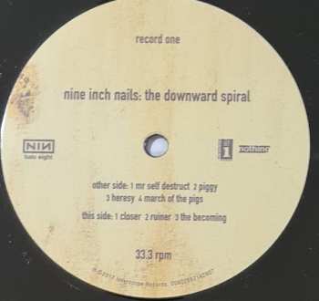 2LP Nine Inch Nails: The Downward Spiral