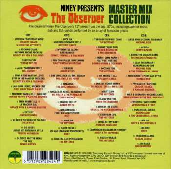 4CD/Zestaw pudełkowy Niney The Observer: The Observer Master Mix Collection