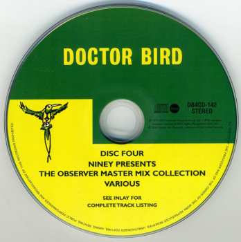 4CD/Zestaw pudełkowy Niney The Observer: The Observer Master Mix Collection