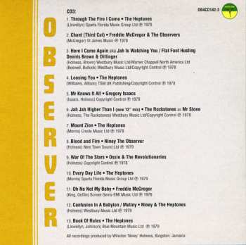 4CD/Zestaw pudełkowy Niney The Observer: The Observer Master Mix Collection