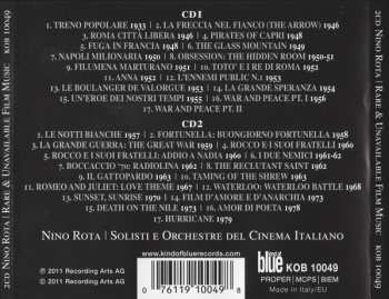 2CD Nino Rota: Centenary: 34 Rare & Unavailable Soundtracks Film Music 1933-1979 (World Premiere Edition)