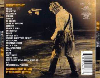 CD Nirvana: Live At Reading DIGI