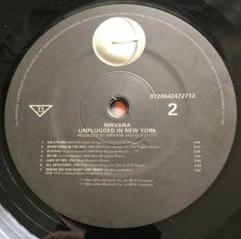 LP Nirvana: MTV Unplugged In New York