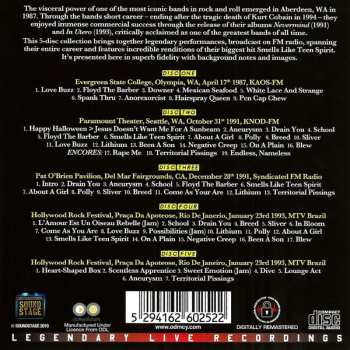 5CD/Zestaw pudełkowy Nirvana: The Broadcast Collection 1987- 1993