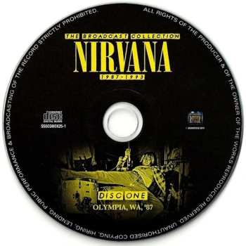 5CD/Zestaw pudełkowy Nirvana: The Broadcast Collection 1987- 1993