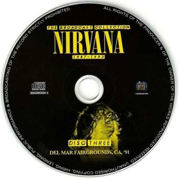 5CD/Zestaw pudełkowy Nirvana: The Broadcast Collection 1987- 1993