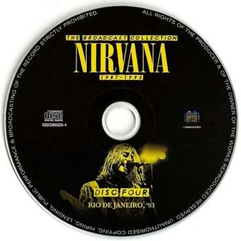 5CD/Zestaw pudełkowy Nirvana: The Broadcast Collection 1987- 1993