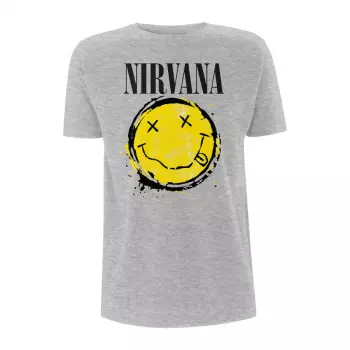 Album Nirvana: Koszulka Smiley Splat