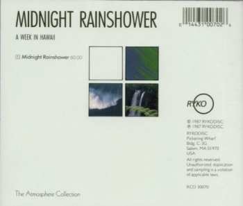 CD No Artist: A Week In Hawaii (Midnight Rainshower)
