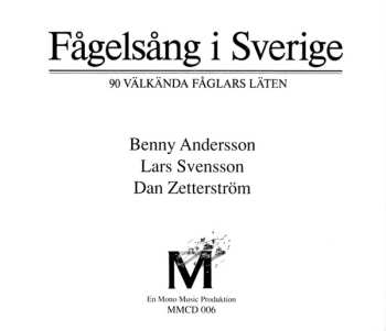 CD No Artist: Fågelsång I Sverige