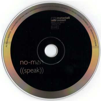 CD No-Man: ((Speak))
