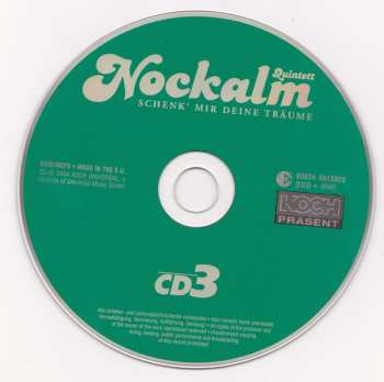 3CD/Zestaw pudełkowy Nockalm Quintett: Schenk' Mir Deine Träume
