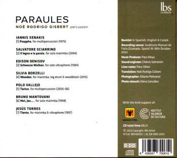 CD Iannis Xenakis: Paraules
