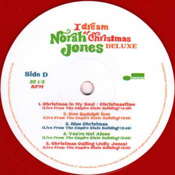 2LP Norah Jones: I Dream Of Christmas (Deluxe) DLX | CLR
