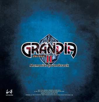 3LP/Zestaw pudełkowy Noriyuki Iwadare: Grandia II Memorial Soundtrack CLR