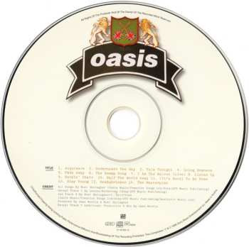 CD Oasis: The Masterplan
