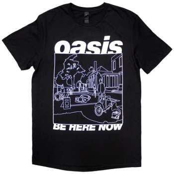 Merch Oasis: Koszulka Be Here Now Line Drawing