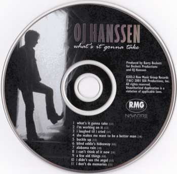 CD OJ Hanssen: What's It Gonna Take
