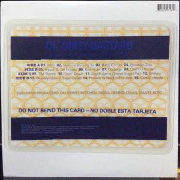 2LP Ol' Dirty Bastard: Return To The 36 Chambers: The Dirty Version