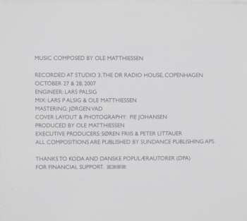 CD Ole Matthiessen: Portraits Poems & Places