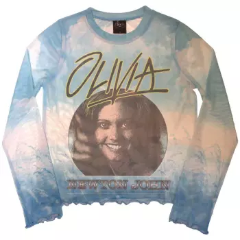 Damskie Long Sleeve Koszulka Circle Photo