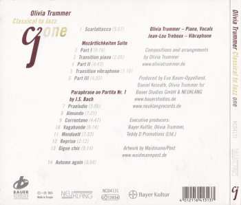 CD Olivia Trummer: Classical To Jazz One