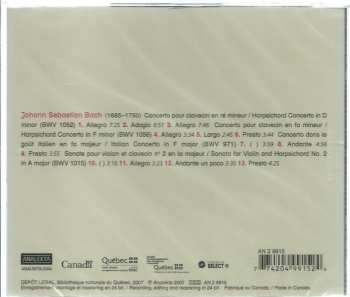 CD Olivier Fortin & Sophie Gent: Concerti & Sonata