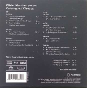 DVD/Zestaw pudełkowy/3SACD Olivier Messiaen: Catalogue D'Oiseaux